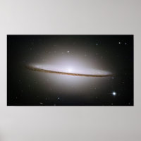 Sombrero Galaxy Poster