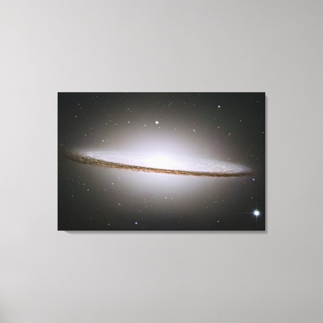 Sombrero Galaxy Wrapped Canvas (Front)