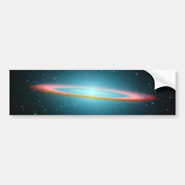 Sombrero spiral galaxy NGC 4594 Bumper Sticker (Front)