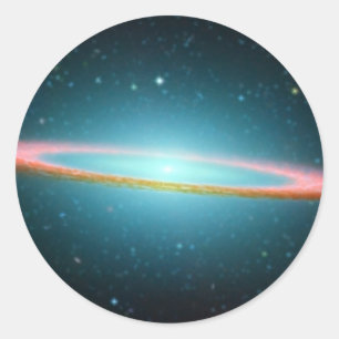 Sombrero spiral galaxy NGC 4594 Classic Round Sticker