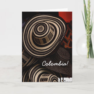 Sombrero Vueltiao, Folding Card