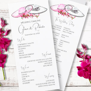 Sombreros & Fleurs Programme de Mariage Mexicain