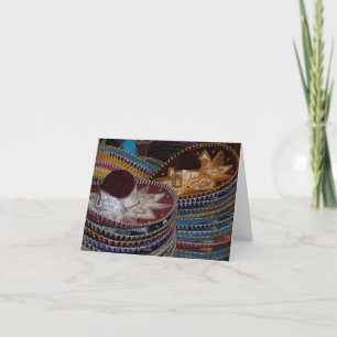 sombreros Muchas Gracias! Thank You Card
