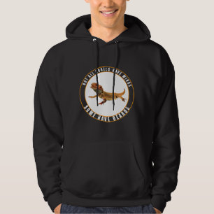 Some Angels Have Beards Bearded Dragon Lizard Hoodie