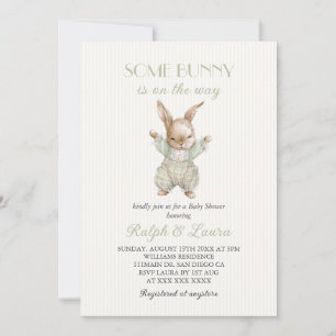 Some Bunny Baby Shower Invitation