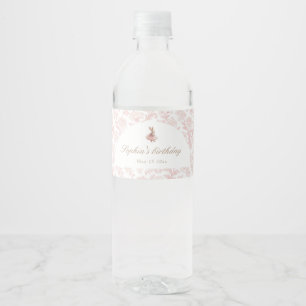 Some Bunny Birthday Water Bottle Label