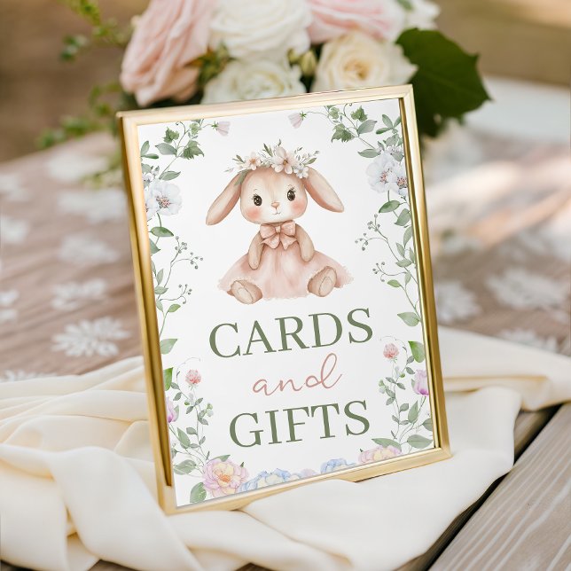 Some Bunny Cards and Gifts Table Sign (Creator Uploaded)