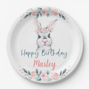 Some Bunny is Having a Birthday, Any Age Party Paper Plate