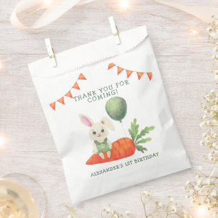 Some Bunny is One Birthday Thank you Favour Bag