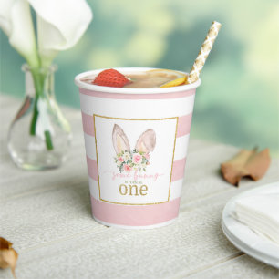 Some Bunny is Turning ONE (Bunny Ears) Party Cups
