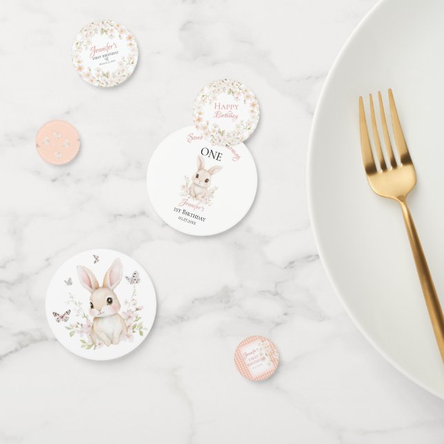 Some Bunny is Turning One Table Confetti (Group)