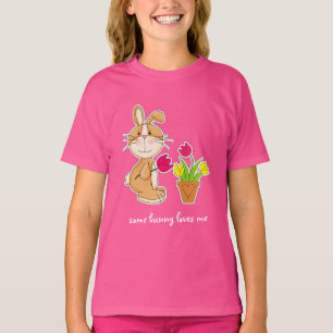 Some Bunny Loves Me. Easter Gift Kids T-Shirts