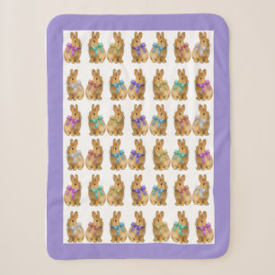 Some bunny loves me! sherpa blanket