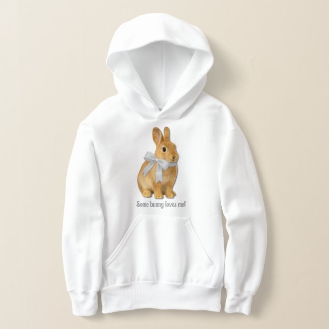 Some Bunny Loves Me T-Shirt (Laydown)
