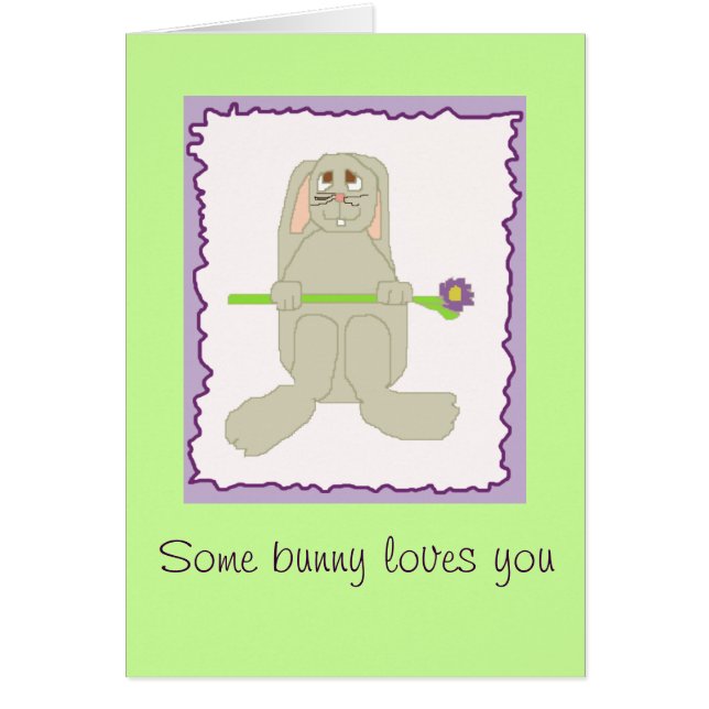 Some bunny loves you (Front)