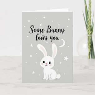 Some Bunny Loves You Baby Card