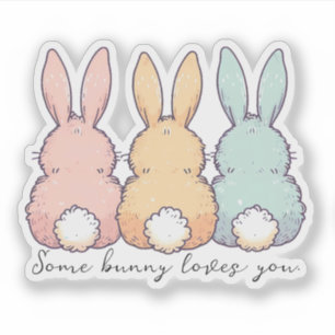 Some Bunny Loves You Custom Contour