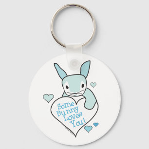Some Bunny Loves You Gifts Keychain
