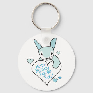 Some Bunny Loves You Gifts Keychain