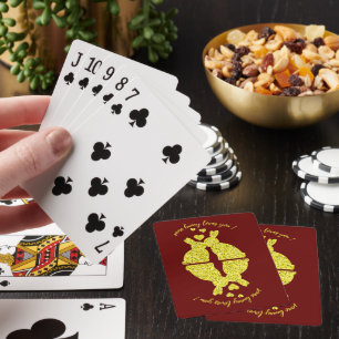 SOME BUNNY LOVES YOU                               PLAYING CARDS