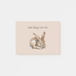 Some Bunny Loves You Post-it Notes