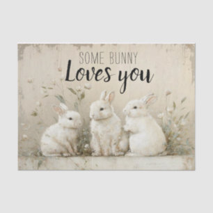 Some Bunny Loves You Tissue Paper
