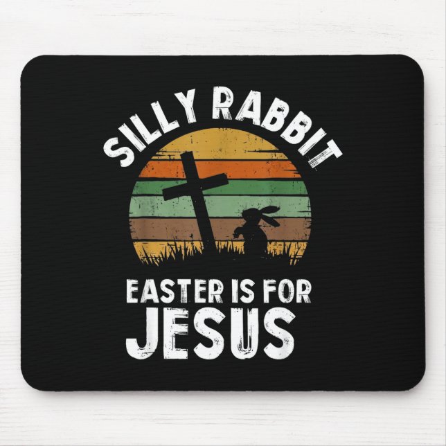 Some bunny needs beer drinking drink rabbit funny mouse pad (Front)