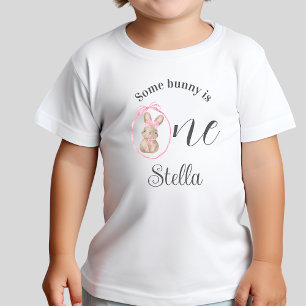 Some Bunny T-Shirt 1st Birthday Outfit