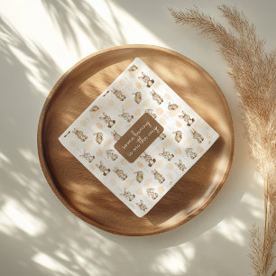 Some Bunny's on the Way Gender Neutral Baby Shower Napkin