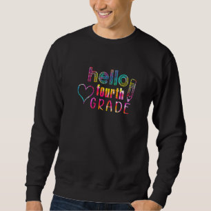 Some Call It Chaos We Call It 1st Grade Boho Back Sweatshirt