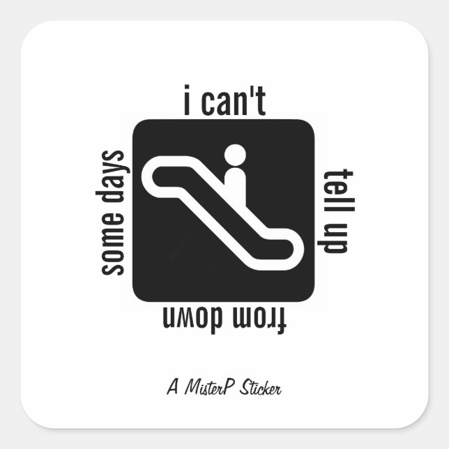 Some Days - A MisterP Sticker (Front)