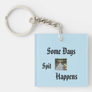 Some Days Split Happens Funny Lawn Bowls Design, Keychain