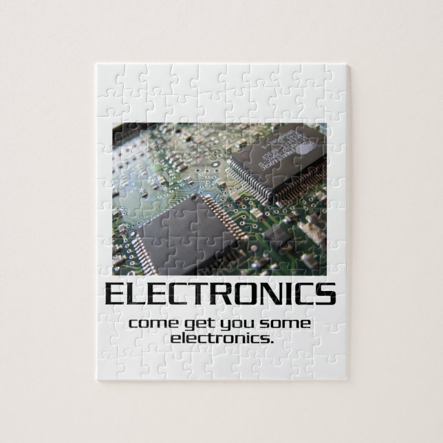 Some Electronics. Jigsaw Puzzle (Vertical)