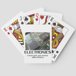 Some Electronics. Playing Cards
