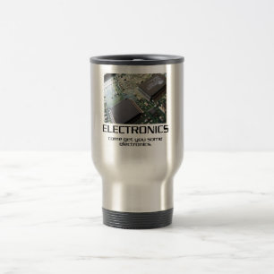 Some Electronics. Travel Mug