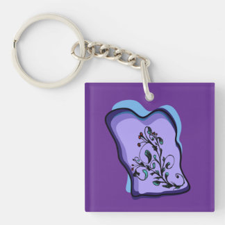 Some Evening Vine Keychain