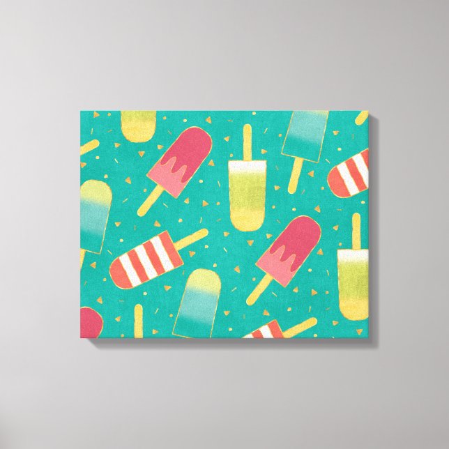 Some Fun in the Sun Step Canvas Print (Front)