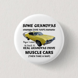 Some Grandpas   1 Inch Round Button