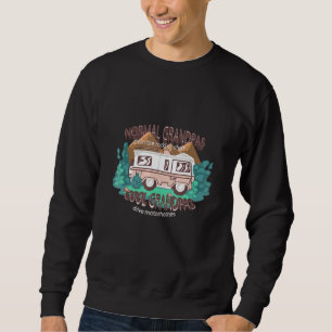 Some Grandpas Play Bingo - Cool Grandpas Drive Mot Sweatshirt
