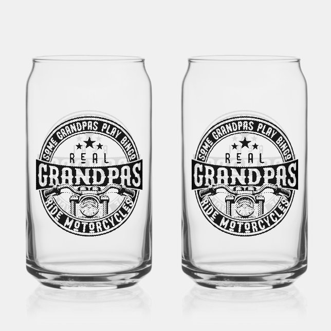 Some Grandpas Play Bingo Real Grandpas Ride Motorc (Verso)