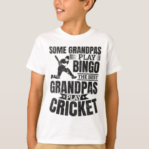 Some Grandpas Play Bingo The Best Grandpas Play Cr T-Shirt