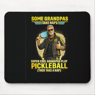 Some grandpas take naps cool grandpas play mouse pad