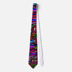 some hidden monsters tie