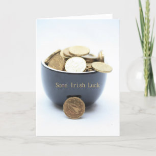 some Irish luck Card