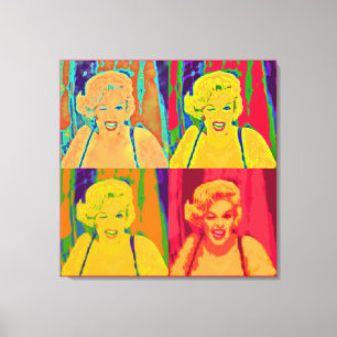 Some like it hot Pop Art Canvas Print