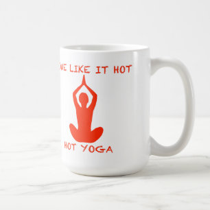 Some Like It Hot Yoga Large Mug