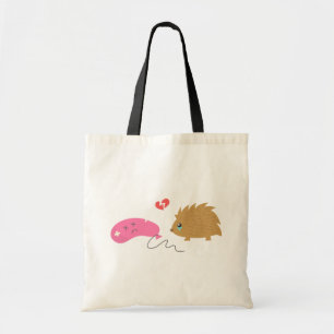 Some Love is not meant to be, funny hedgehog Tote Bag