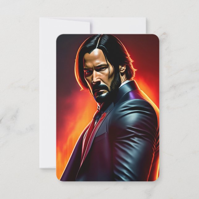Some map of John Wick. (Front)