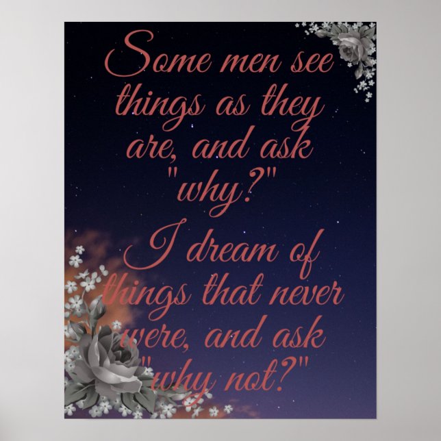 Some men see things wood wall art (Front)