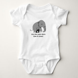Some More Time To Sleep Baby Bodysuit
